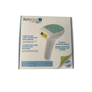 Bella Flash Silk'n Home Pulsed Light Technology Hair‎ Removal Device Permanent